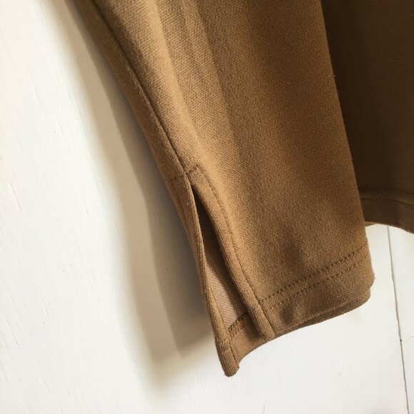 Vintage Alfred Dunner Doe Coloured Embroidered Sweater With Shoulder Pads - Picture 5 of 16